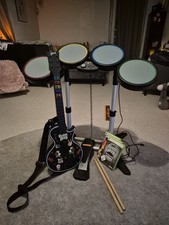 Xbox 360 Guitar Hero Rock Band