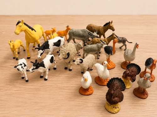 Tierfiguren set für kinder - 50,