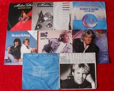 9 Singles 7" Sammlung MODERN TALKING / BLUE SYSTEM - Vinyl Schallplatten