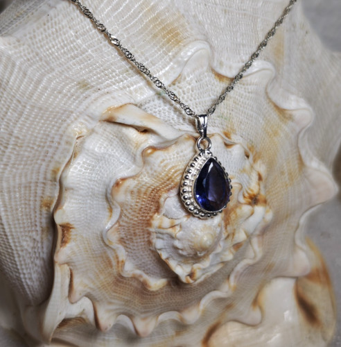 Lila amethyst edelstein - amethyst,