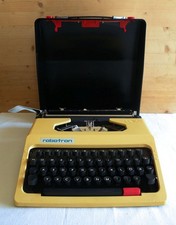 Reiseschreibmaschine CELLA ROBOTRON S1004 + zusätzlich Farbband Vintage Rarität