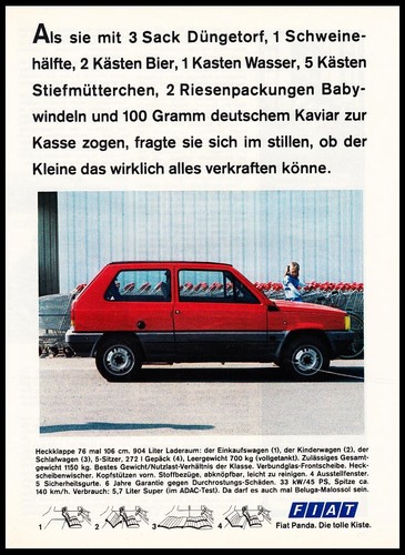 Fiat panda reklame - panda,