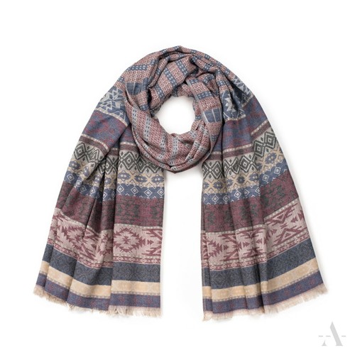 Ethno azteken muster shal tuch - azteken,