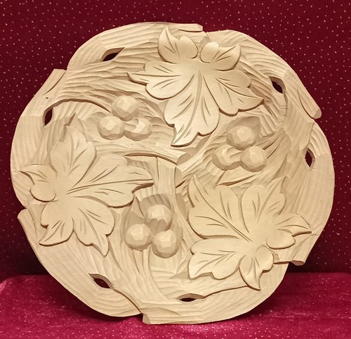 Holzteller tisch wand - holzteller,, tisch/wand