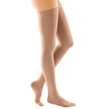 Medi duomed® basic CCL2 AG Schenkelstrümpfe kurz (62-71 cm) o. Fußspitze