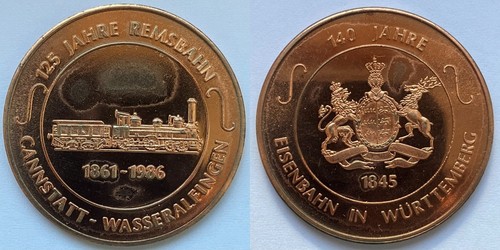 Medaille 125 jahre - 125,