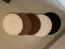 Schleifscheiben Bodenschleifer von Grob bis Polieren viele neue Scheiben 450 mm