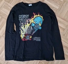 Shirt schwarz Skateboard 146/152