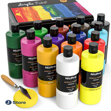 Acrylfarben Set 14 Farben 500