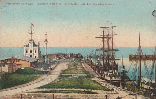 Nordseebad cuxhaven 1915 - nordseebad, um