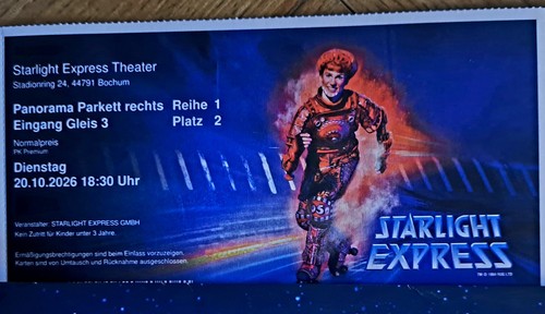 Musical karte starlight - 1,