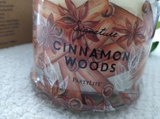 PartyLite Cinnamon Woods 3 Docht Duftkerze 375gr. Glas G73946 OVP Weihnacht Zimt