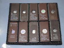 10 x 27C512  Eproms /  UV Eprom - gereinigt + gelöscht - mit Kratzer