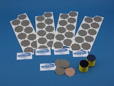 Schleifblüten Starcke 991A, P1500 bis P5000, selbstklebend oder mit Klett, 35mm