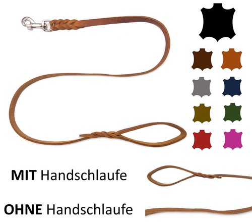 Hundeleine leder fettleder - hundeleine,