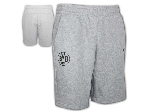 Bvb essential shorts grau puma - bvb,