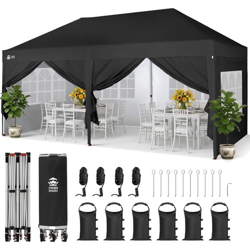 Gazebo faltbar 3x6 m - faltbar,,