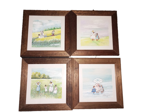 Original aquarelle von - 4,