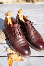 Alden für Uli Knecht shell cordovan Derby Herrenschuhe, EU 42,5
