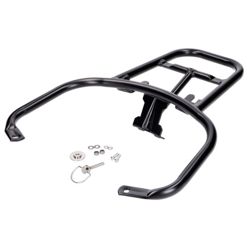Schwarz top case - case, träger