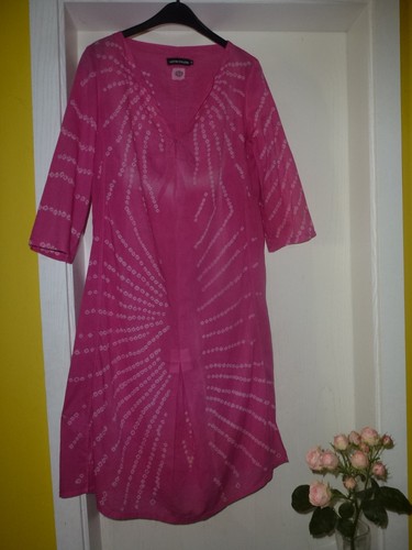 Antik batik kleid s mit - antik, gr.