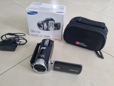 Samsung HMX-F90 HD Camcorder Kompakte Videokamera 52x optischer Zoom Schwarz OVP