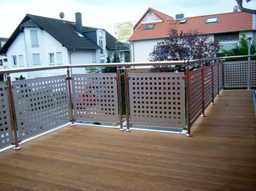 Edelstahl balkon geländer alu - balkon,
