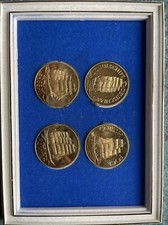 Medaillen 4 Stück Schulschiff