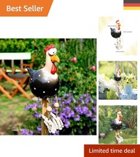 Wetterfeste Gartendeko Huhn -