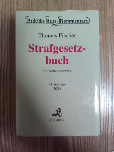 Fischer strafgesetzbuch - -,