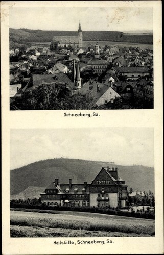 Schneeberg erzgebirge - schneeberg, im