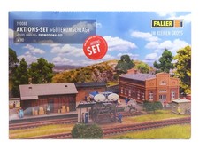 Faller H0 Modellbausatz Aktions Set Güterumschlag 190088 neu OVP