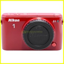 Nikon 1 S1 Red Body Only |