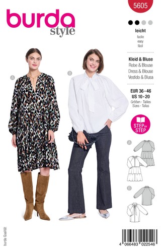 Burda schnittmuster damen - schnittmuster,