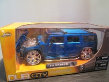 1 : 24 Hummer H2   blau/blue