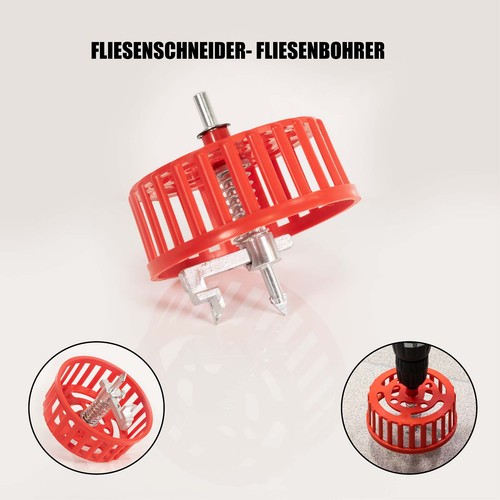 Fliesenlochbohrer 100 mm - fliesenlochbohrer, 20-100