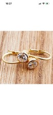 333 / 8 Karat Gold Ohrringe /