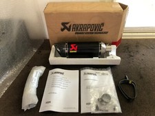 Akrapovic exhaust carbon