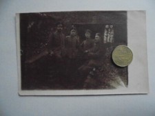 Foto Soldaten vor Bunker