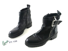 Zara Biker Boots Damen Stiefeletten Stiefel EUR 37 F1 156