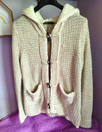 Fishbone strickjacke cardigan - strickjacke,