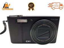 Ricoh CX1 Digitalkamera 9MP Schwarz 7.1x Optischer Zoom Kompaktkamera