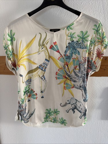 More damen bluse - more&more, animal/