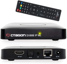 ► OCTAGON SX888 IP WL H.265 HEVC HD IPTV Set-Top Box  WLAN ♻️
