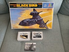 Italeri  BLACK BIRD - SR-71A - SR-71B #815 in 1:48 + 3x Metallic Details Resin
