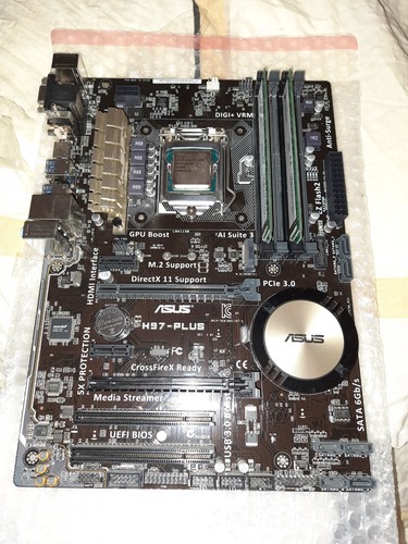 Asus h97 plus mit 4790k - h97-plus, und