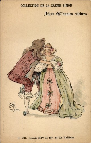 Litho louis xiv mile la - louis,