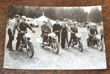 Pressefoto 1950er Jahre Motocross Fahrer Motorrad Enduro Rostock *TOP*