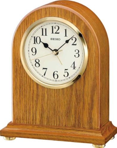 Seiko tischuhr braun holz - seiko,