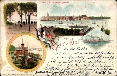 Litho kiel bellevue - kiel,,